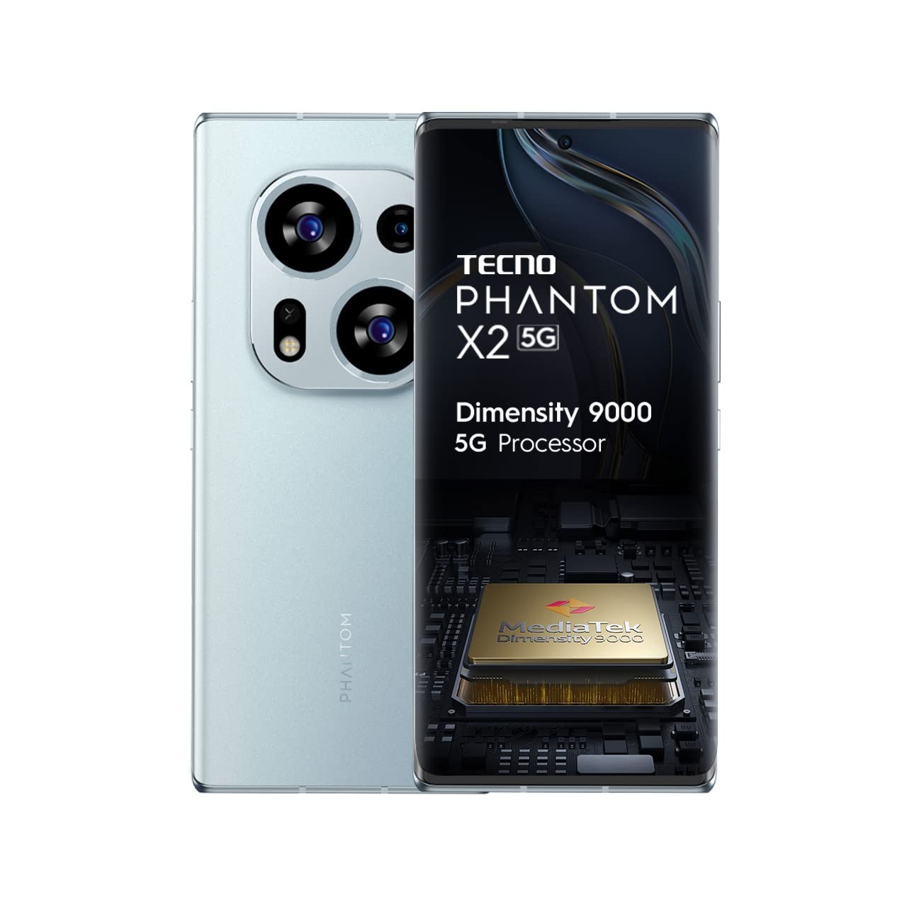 TECNO Phantom X2 5G Moonlight Silver (8GB RAM,256GB Storage)