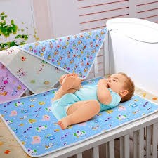 Large Urine Mat - Blue Multiple Designs