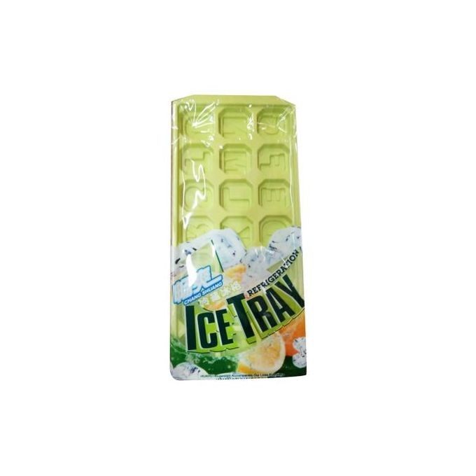 Plastic Ice Tray For Making Ice Cubes-Green