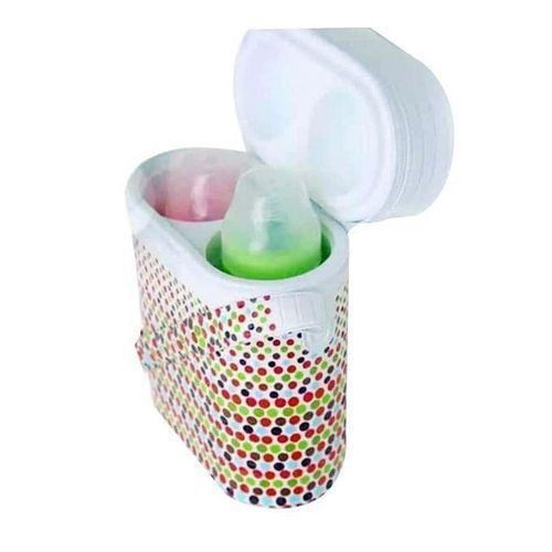 Patterned Baby Bottle Warmer With 2 Bottles - Multicolor