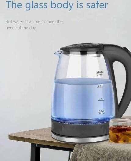 Electric Kettle Of 2.5 Liters For Boiling Water Fast -Multicolour