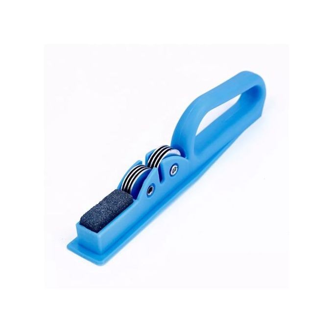 Manual Kitchen Knife Sharpener -Green Blue