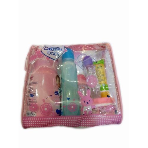Cussons Baby Gift Set Bag - Pink