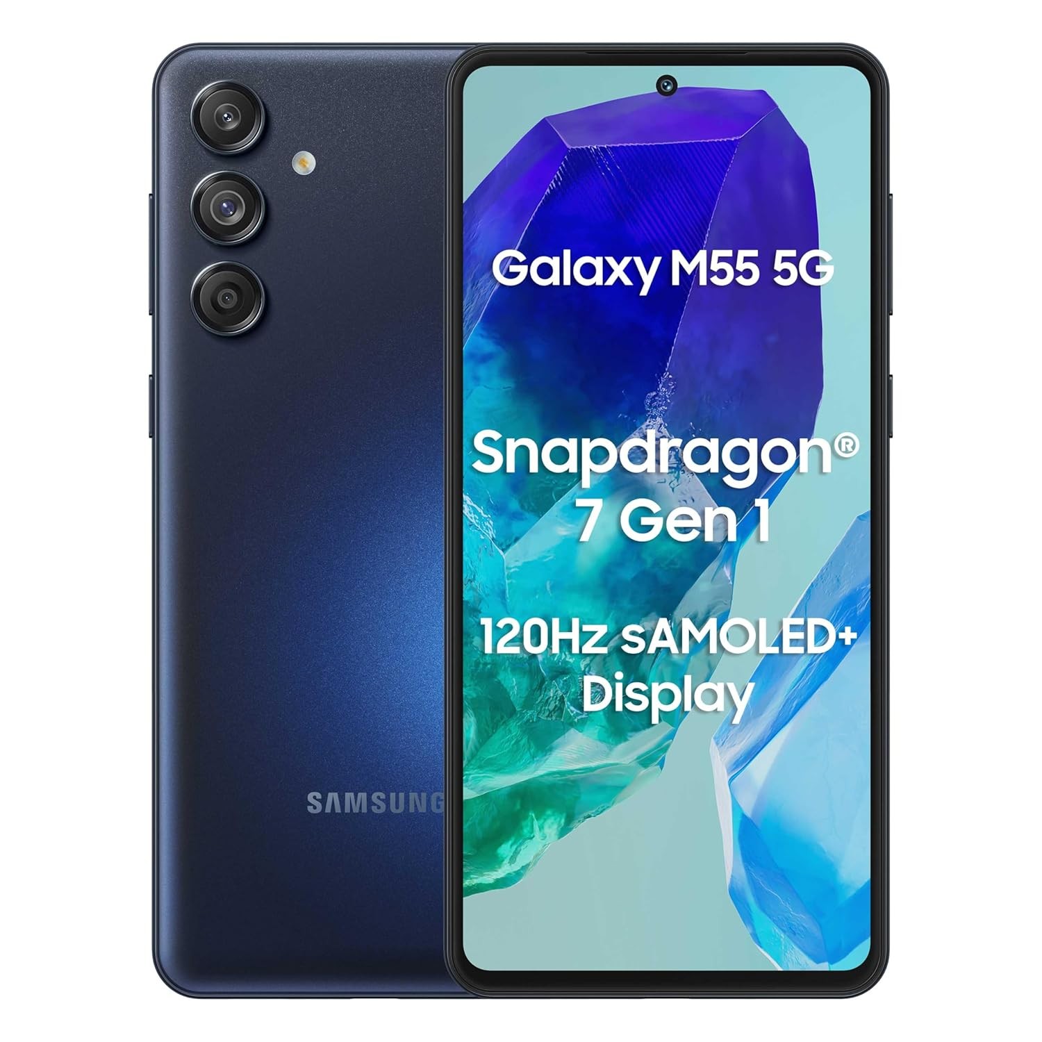 Samsung Galaxy M55 - 6.7" 8GB RAM 256GB ROM 50MP 5000mAh - Dark Blue