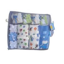 10Pcs Baby Boy Pack, 3 Overalls + 3 Wash towels + 4Pairs Of Socks - Multicolor.