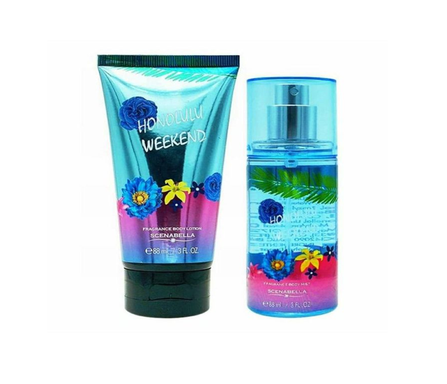 Scenabella Honolulu Weekend Body Splash & It's Lotion, 88ml