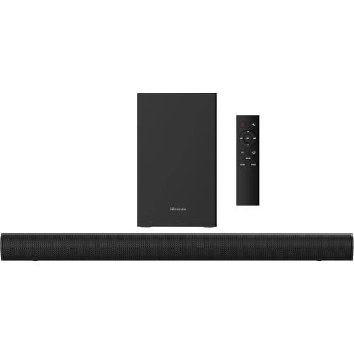 2.1 Powerful Soundbar And Subwoofer With Very Clear Sound-Black