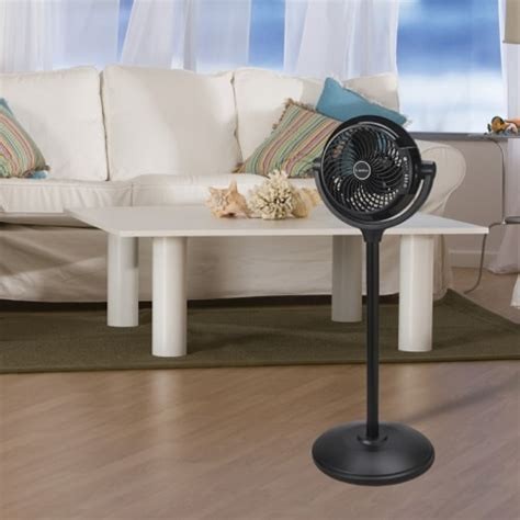Powerful Wind Electric Stand Fan With Remote Control-White