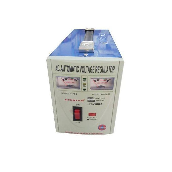 Regulator For Guarding Electric Appliances Such As Laptops Fridges Tvs Speakers From Unstable Voltages-Multicolours