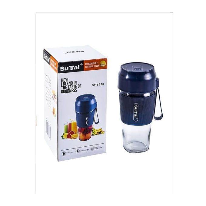 Mini Portable Blender Juicer Cup With USB Charger- Clear.