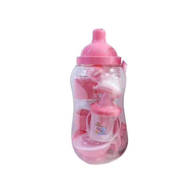 Baby Bottle Bank Feeding Storage Container - Pink