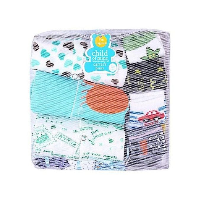 10in1 Baby Pack, 3 Overalls + 3 Wash Towels + 4Pairs Of Socks - Multicolor.