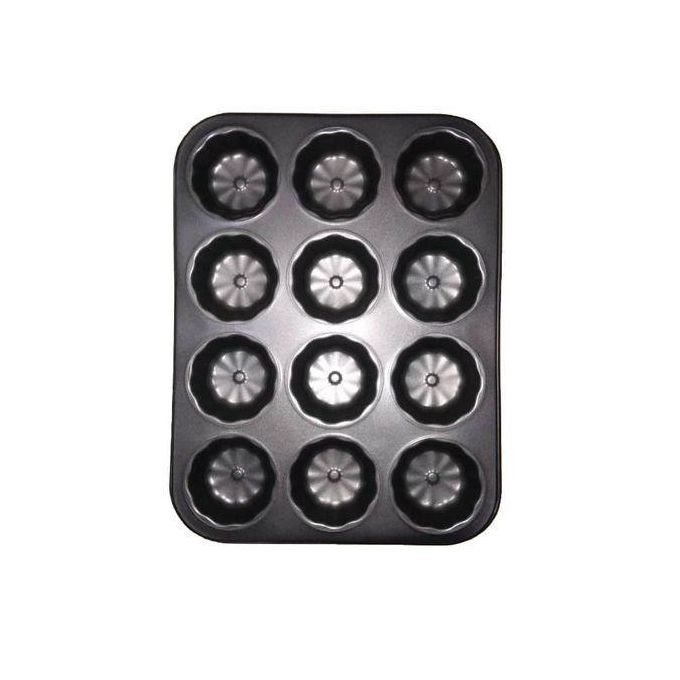 Popular Baking Tray With Unique Design For Baking Cookies And Cupcakes - Black