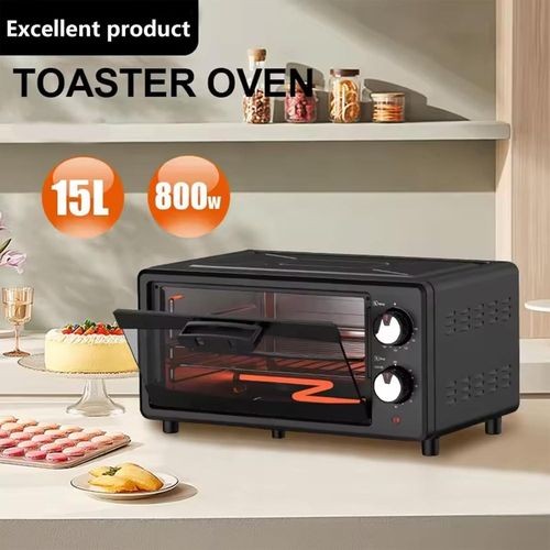 Sokany Large Toaster Oven Countertop Stainless Steel Toaster Oven Toasters For Countertop, Air Fry, Bake, Broil, Toast Functions,Removable Chassis To Filter Oil Stains 15L -Multicolor