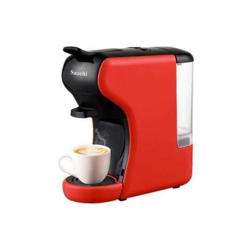 Saachi Multi-Capsule Coffee/Espresso Machine-Red.