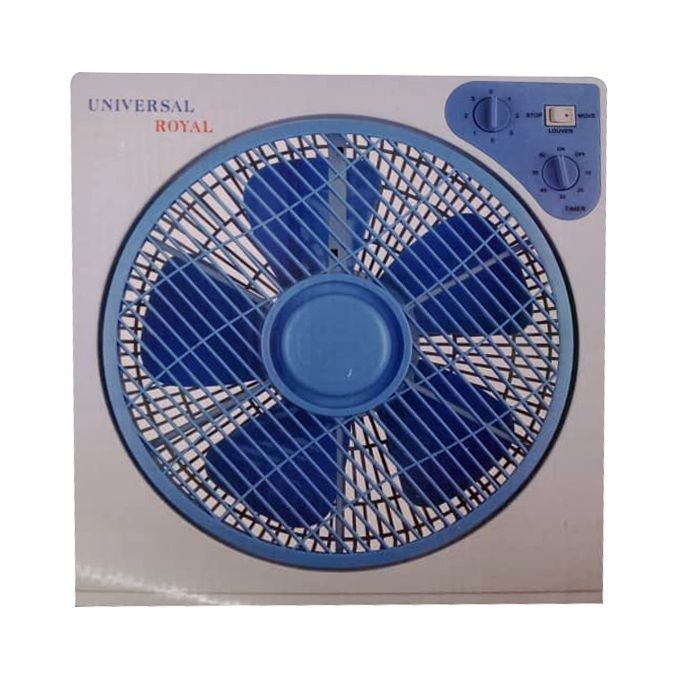 Table Fan With 5 Blades And Adjustable Speed Levels For Cooling Any Room Fast-Multicolour