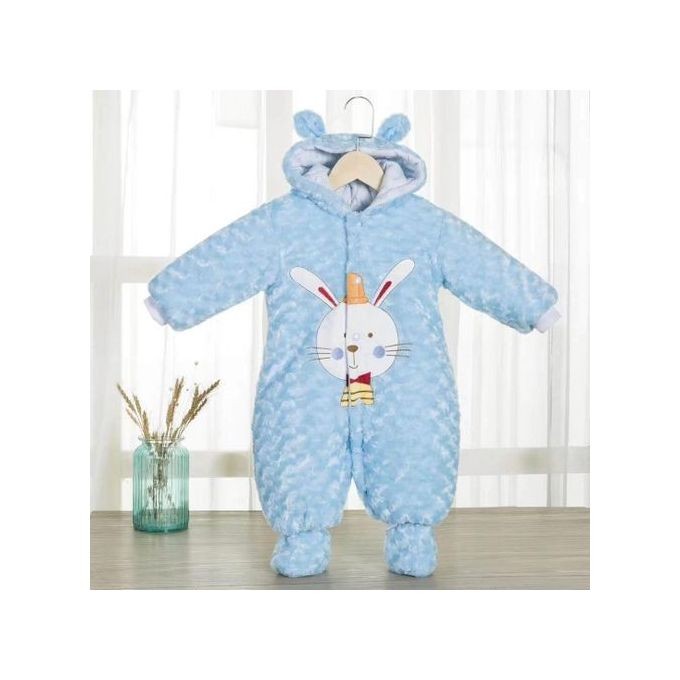 Baby Warm Overalls - Blue