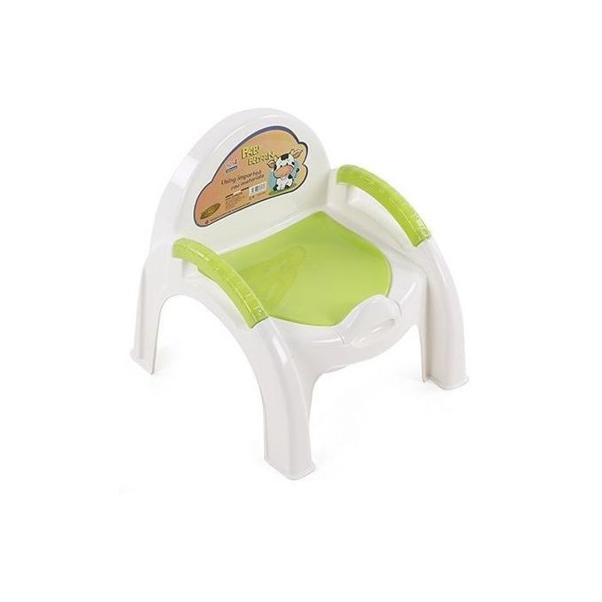 Baby Chair Potty - White,Green