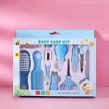 8 Pcs Newborn Baby Health Safety Scissors Medicine Feeder Grooming Kit Set