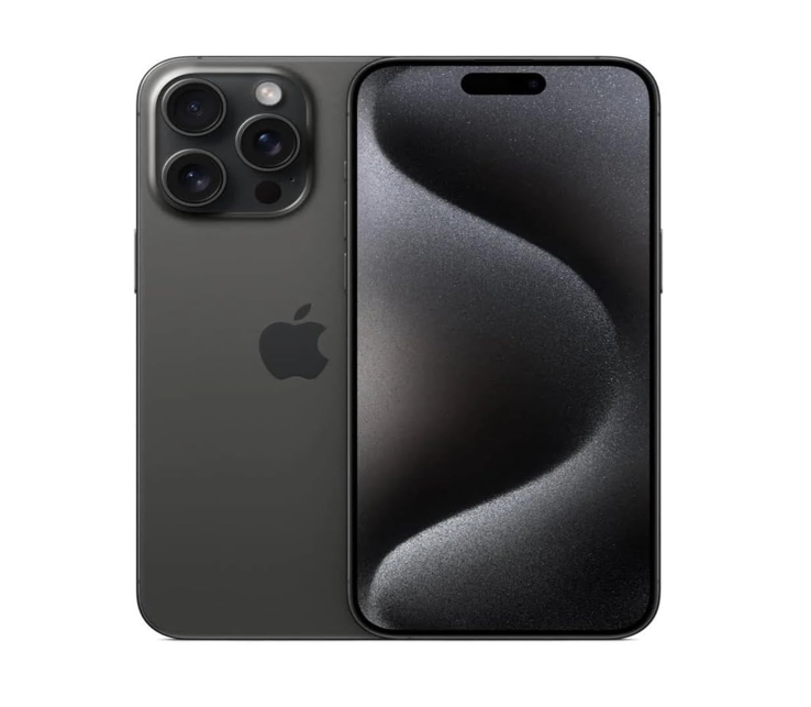 iPhone 15 Pro Max Single SIM 6.7" 8GB RAM 1TB ROM 48MP 4441mAh - Black Titanium