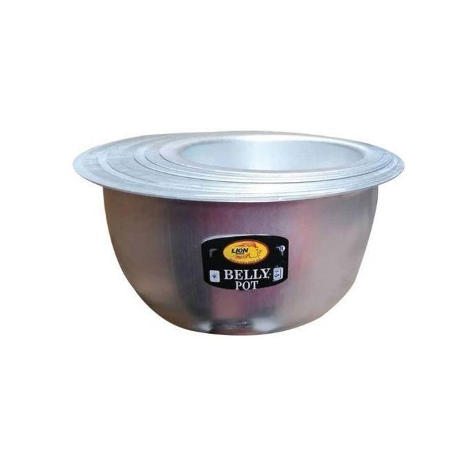 Heavy Duty 8 Pieces Saucepan Pure Aluminium Cookware Set-Silver