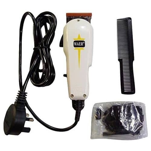 Waer Original Professional Hair Clipper Shaving Machine - White