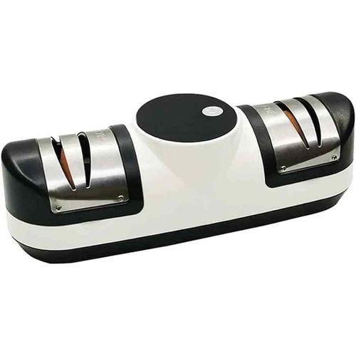 Electric /Manual Knife Sharpener - Silver