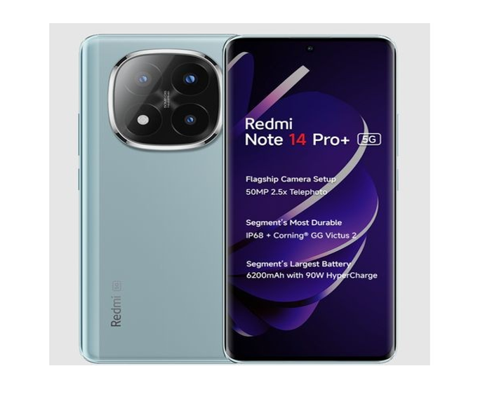 REDMI Note 14 Pro+ 5G 6.67" 12GB RAM 512GB ROM 50MP 6200mAh - Green