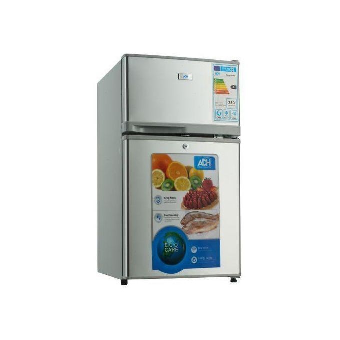 ADH BCD8099 - 98 Liters Double Door Refrigerator - Silver