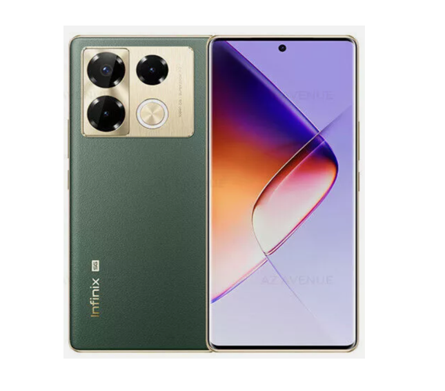 Infinix Note 40 Pro 6.78" 8GB RAM 256GB ROM 108MP 5000mAh - Vintage Green