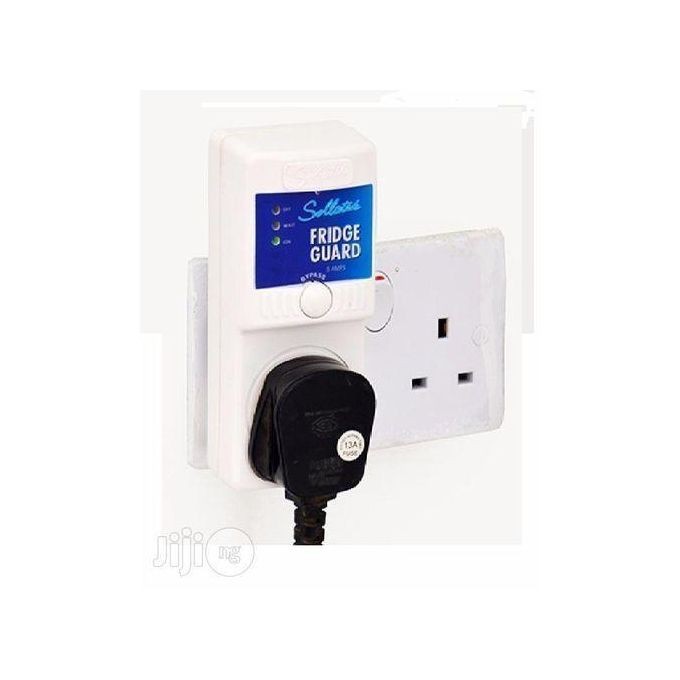 Electric Tv Guard For Protection Against High Voltages-White