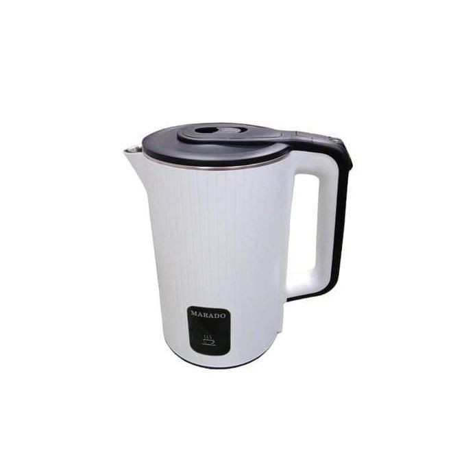 Marado Sturdy Electric Kettle For Boiling Water Of 2.5 Liters-White/Green/Black