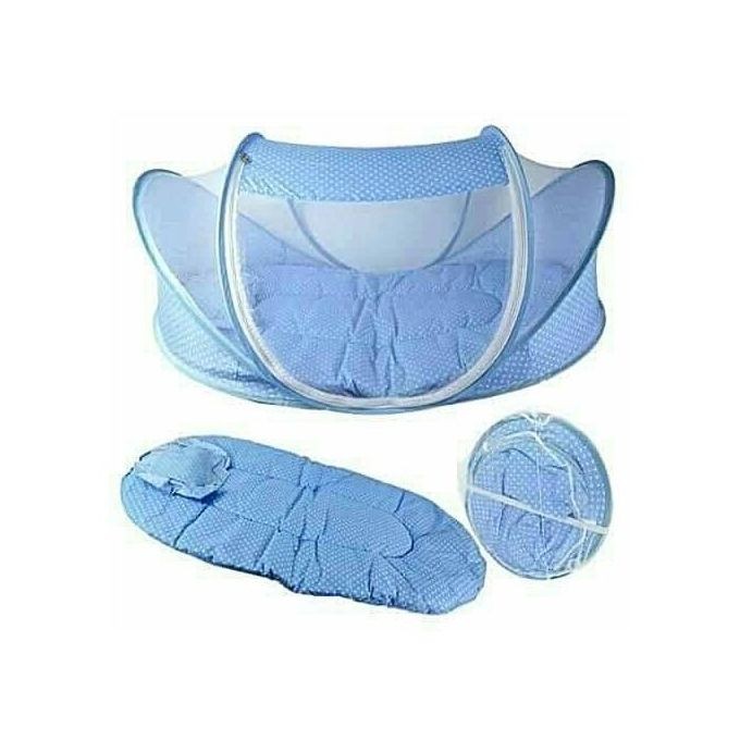 Baby Polka Dot Nest - Blue
