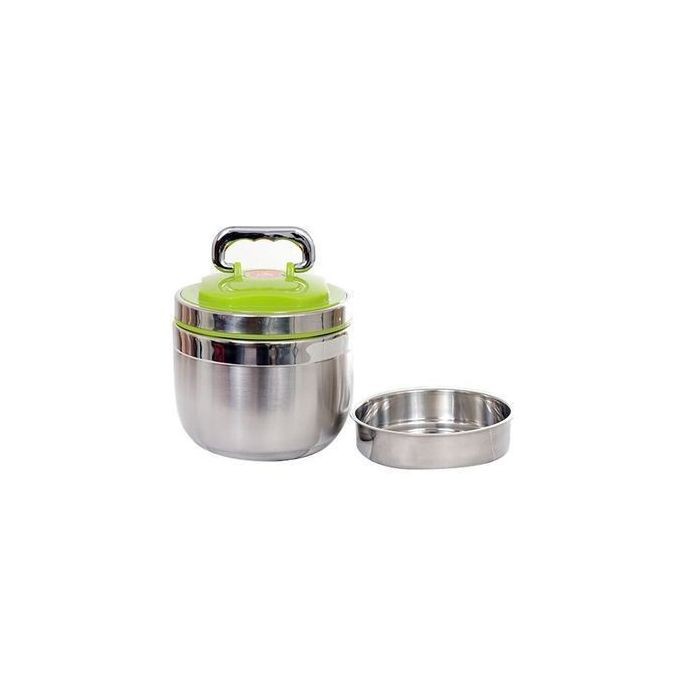 Stainless Steel Food Flask For Keeping Food Warm-Silver