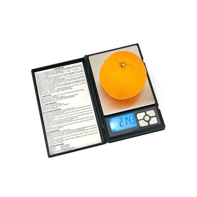 0.01 Up To 500Grams Notebook Digital Scale-Black