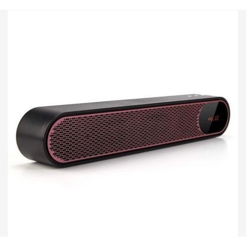 Bluetooth Speaker With Extra Hours Of Play Time And Bass-Black