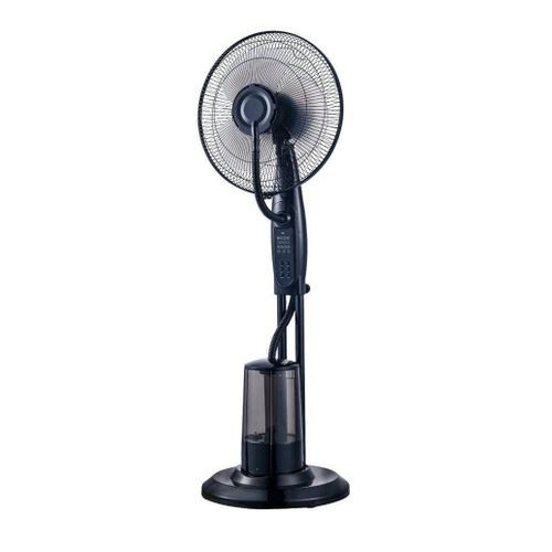 40Cm Pedestal Mist Fan With Upto 8 Hours Mist On A Full Tank-Black