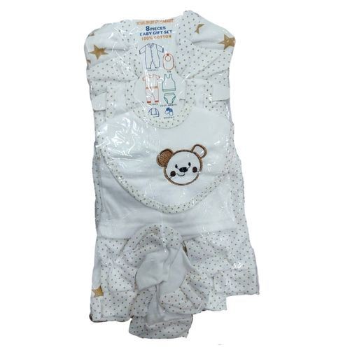 8Pc Striped Baby Pack - Multicolor