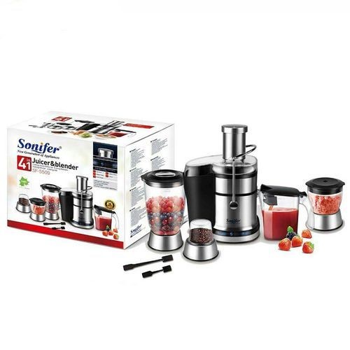 Sonifer 4 In1Multi-function Blender,Food Processor,1.5L, Black.