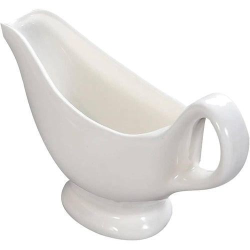 Gravy Bo*t 3Oz Ceramic Sauce Bo*t with Handle, Gravy Sauce B*at with Pointed Mouth Design - Multicolor