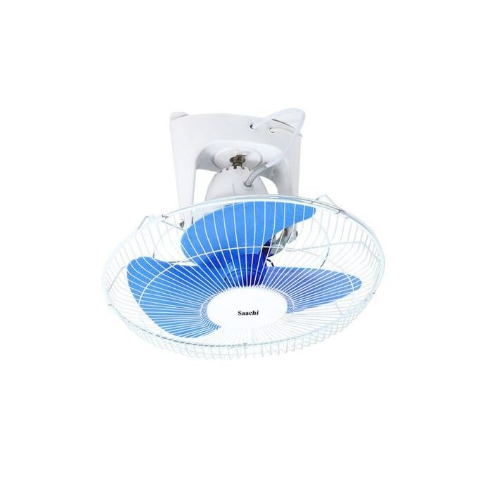 16 Inch Orbit Ceiling Fan With Powerful Motor-White