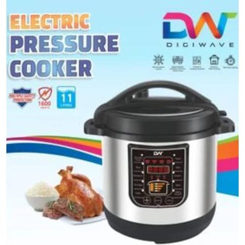 11 Liters Electric Pressure Cooker Multifunction Cooker For Cooking All Types Of Food Very Fast - Multicolor