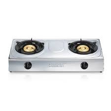 2 Burner Saachi Steel Cooker-White.