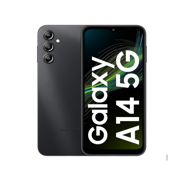 Samsung Galaxy A14 - 6.6" 4GB RAM 64GB ROM 50MP 5000mAh - Black